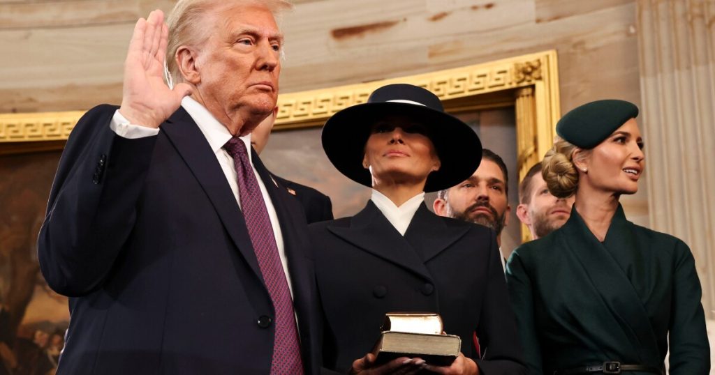 Acting leaders take the reins of agencies as Trump sworn in