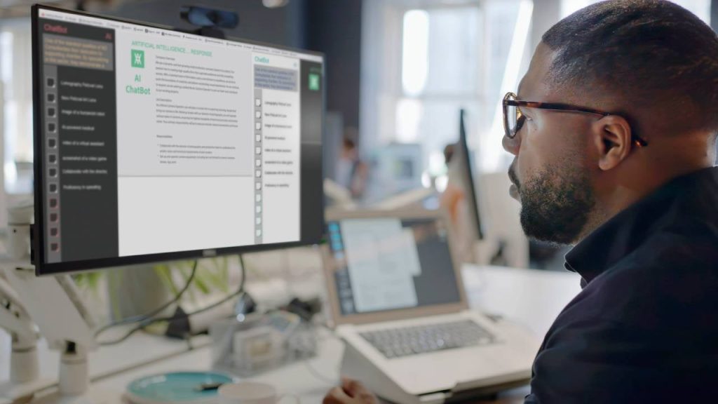 Using generative artificial intelligence as a financial tool