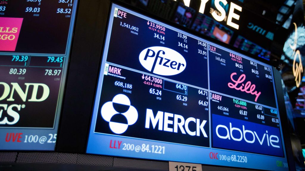 Stocks making the biggest moves midday: PFE, PLTR, COIN, STAA