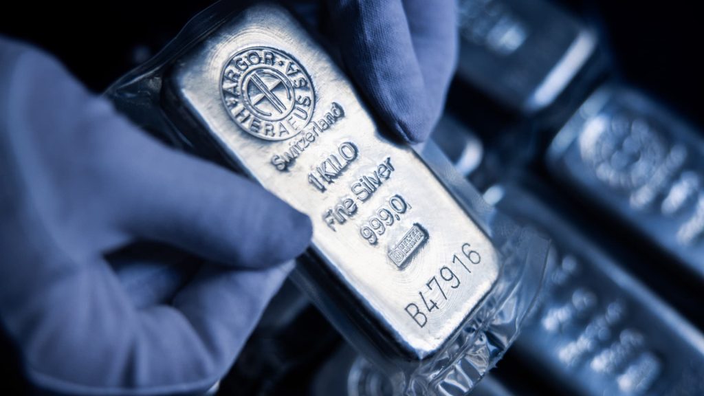 Silver futures log worst day since 2021, retreating sharply from record
