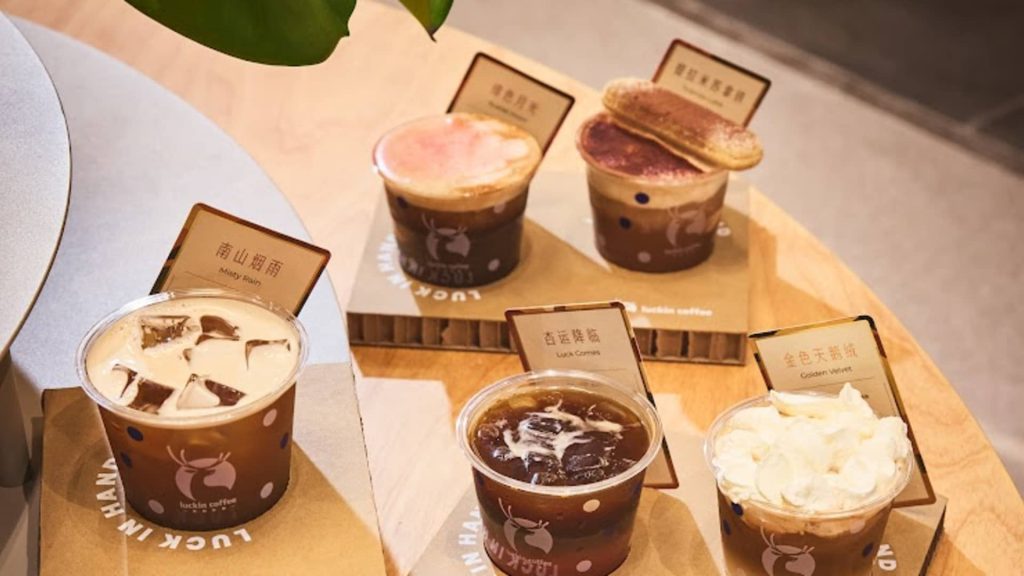 China’s Luckin Coffee opens its first high-end store
