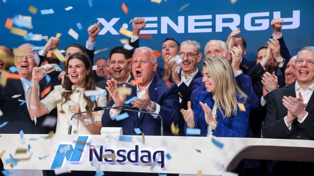 Nuclear reactor company X-energy shares surge 34% in strong debut